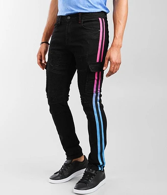 PREME Buffalo Moto Cargo Skinny Stretch Jean