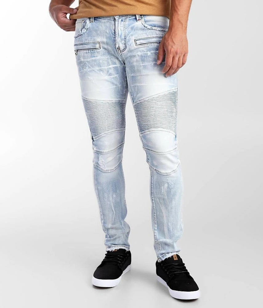 Monaco Moto Skinny Stretch Jean