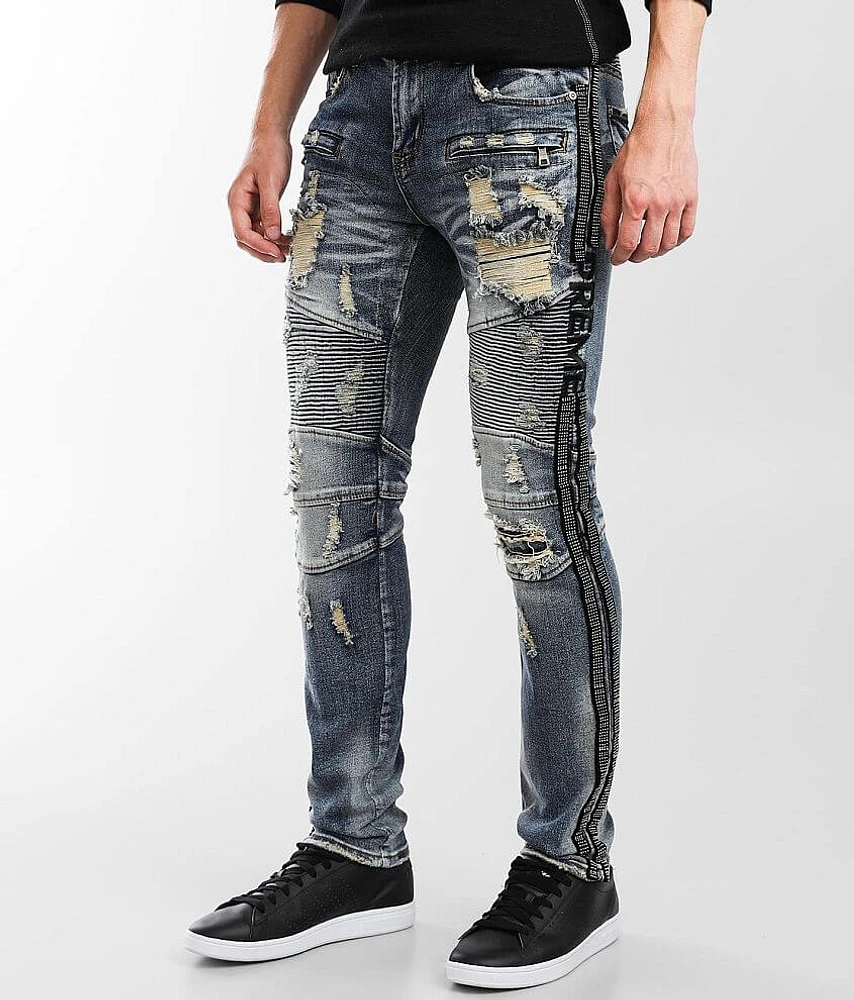 PREME Indigo Skinny Stretch Jean