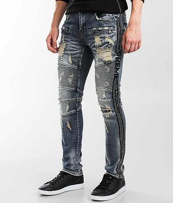 PREME Indigo Skinny Stretch Jean