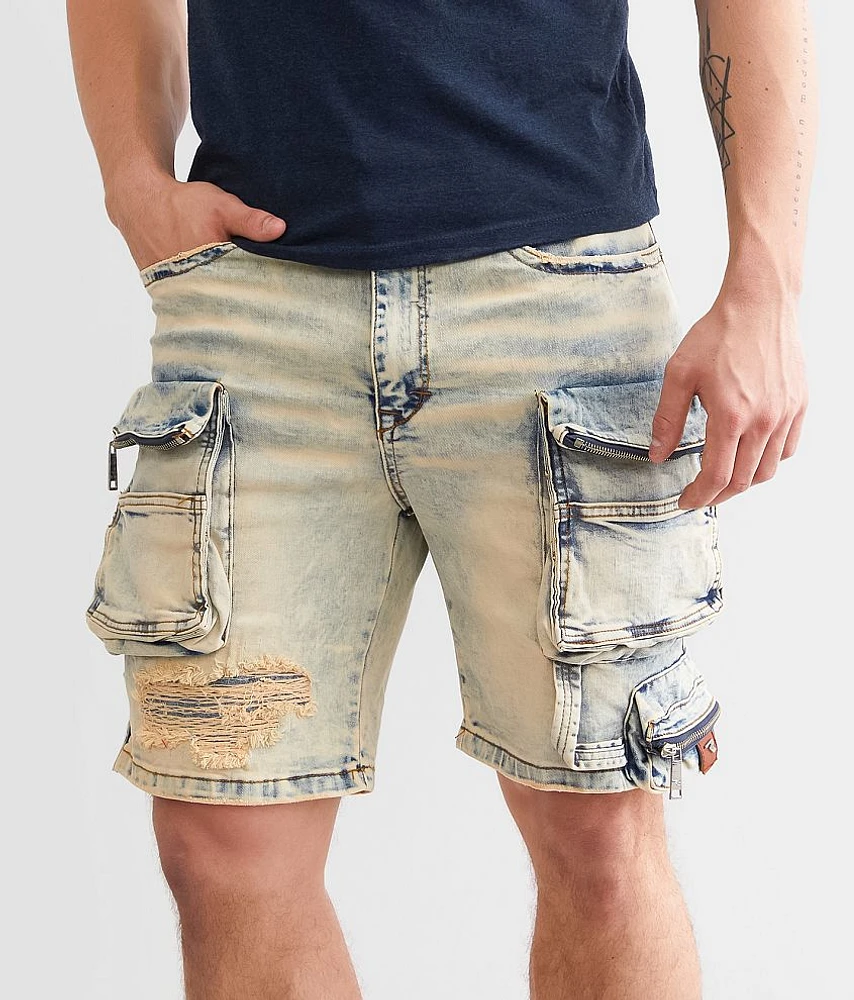Slim 8" Cargo Stretch Short