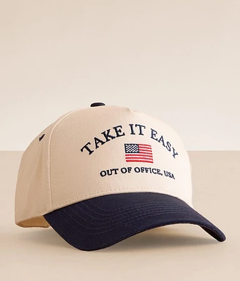 Kenz Kustomz Take It Easy Baseball Hat