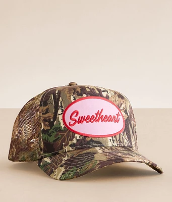 Kenz Kustomz Sweetheart Camo Trucker Hat