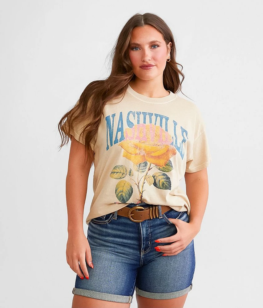 Nashville Rose Oversized T-Shirt