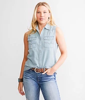 Kimes Ranch Lorena Denim Tank Top