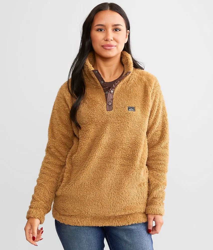 Fozzie Quarter Snap Sherpa Pullover