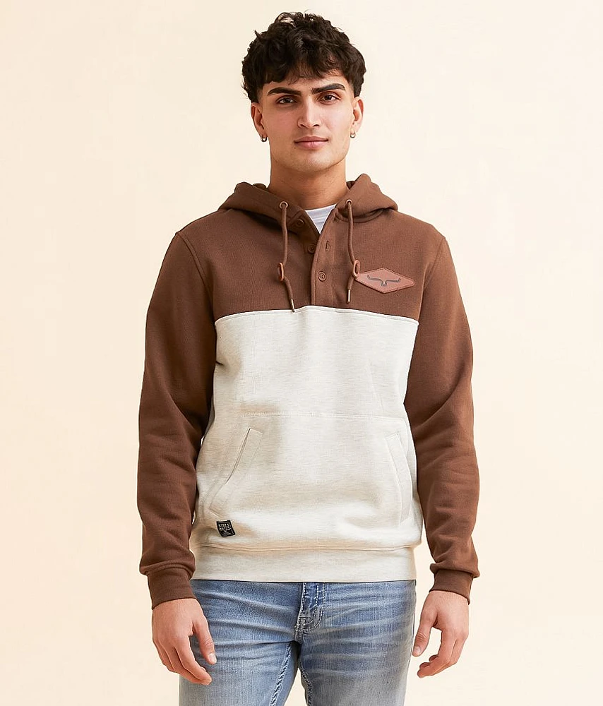 Ogden Hooded Henley Sweatshirt