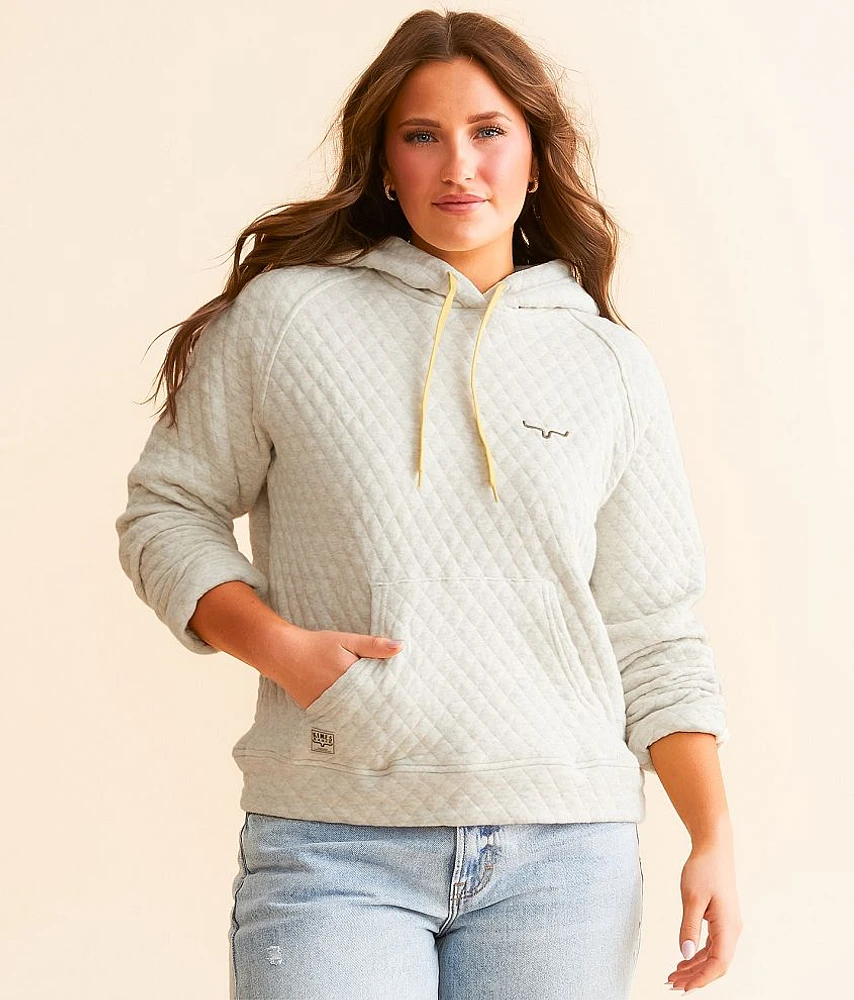 Angel Fire Quilted Hoodie