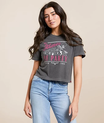 Kimes Ranch Party Cropped T-Shirt