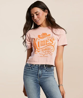 Kimes Ranch Invitation Cropped T-Shirt