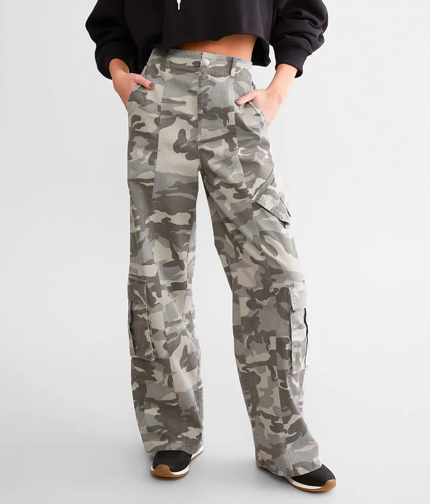 Klesis Camo Wide Leg Cargo Pant