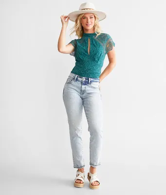 Willow & Root The Low Rise Mom Jean