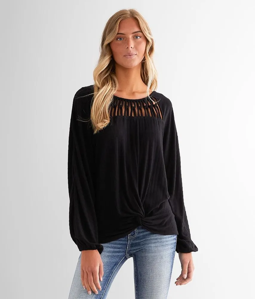 Daytrip Strappy Twisted Front Top