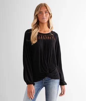Daytrip Strappy Twisted Front Top