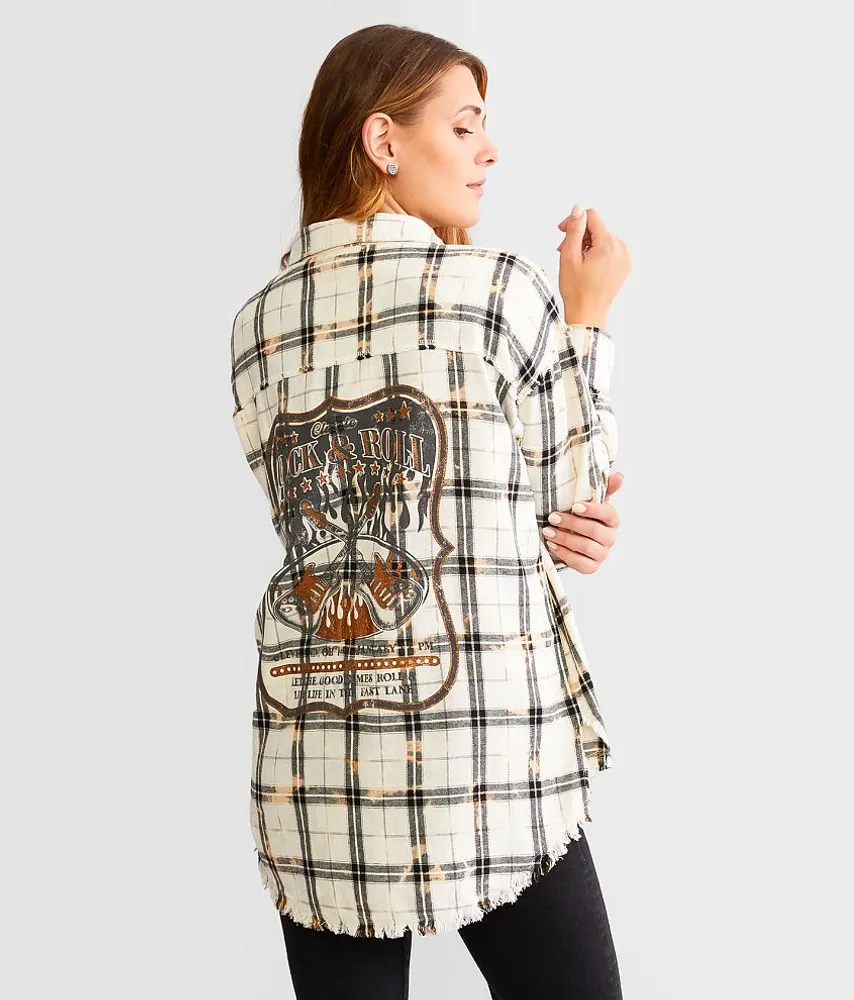 Rock & Roll Flannel Shirt