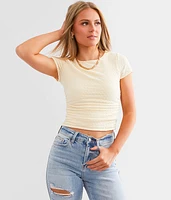FITZ + EDDI Ruched Crop Top