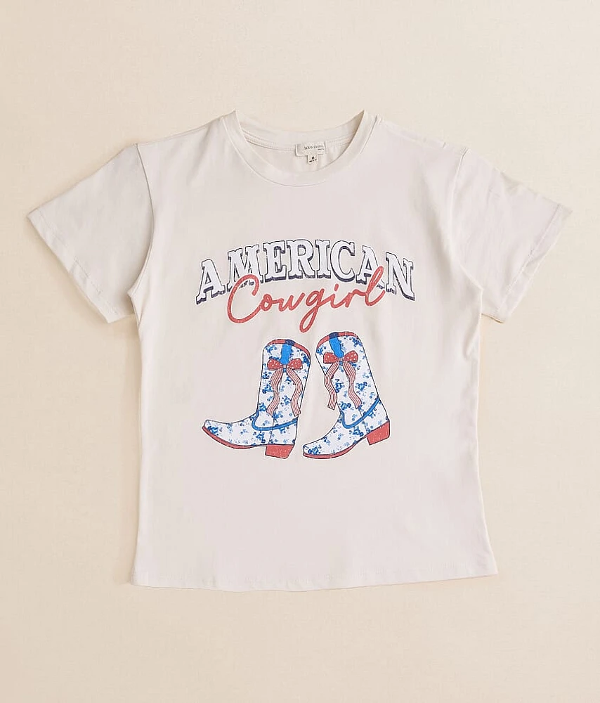 Girls - Modish Rebel American Cowgirl T-Shirt
