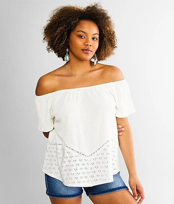 Daytrip Off The Shoulder Top