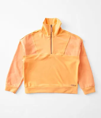 Girls - BKE Quarter Zip Fleece Pullover