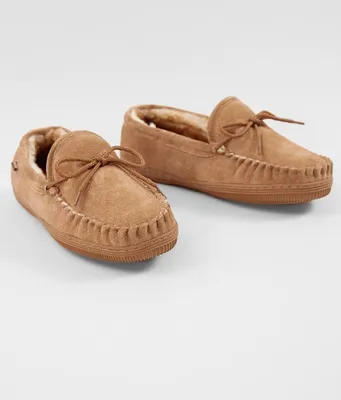 Lamo Leather Moccasin Slipper