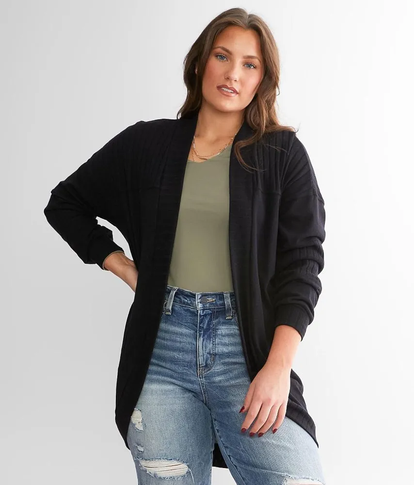 Ribbed Cardigan
