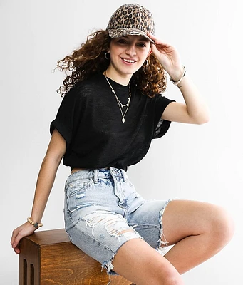 FITZ + EDDI Open Weave Top