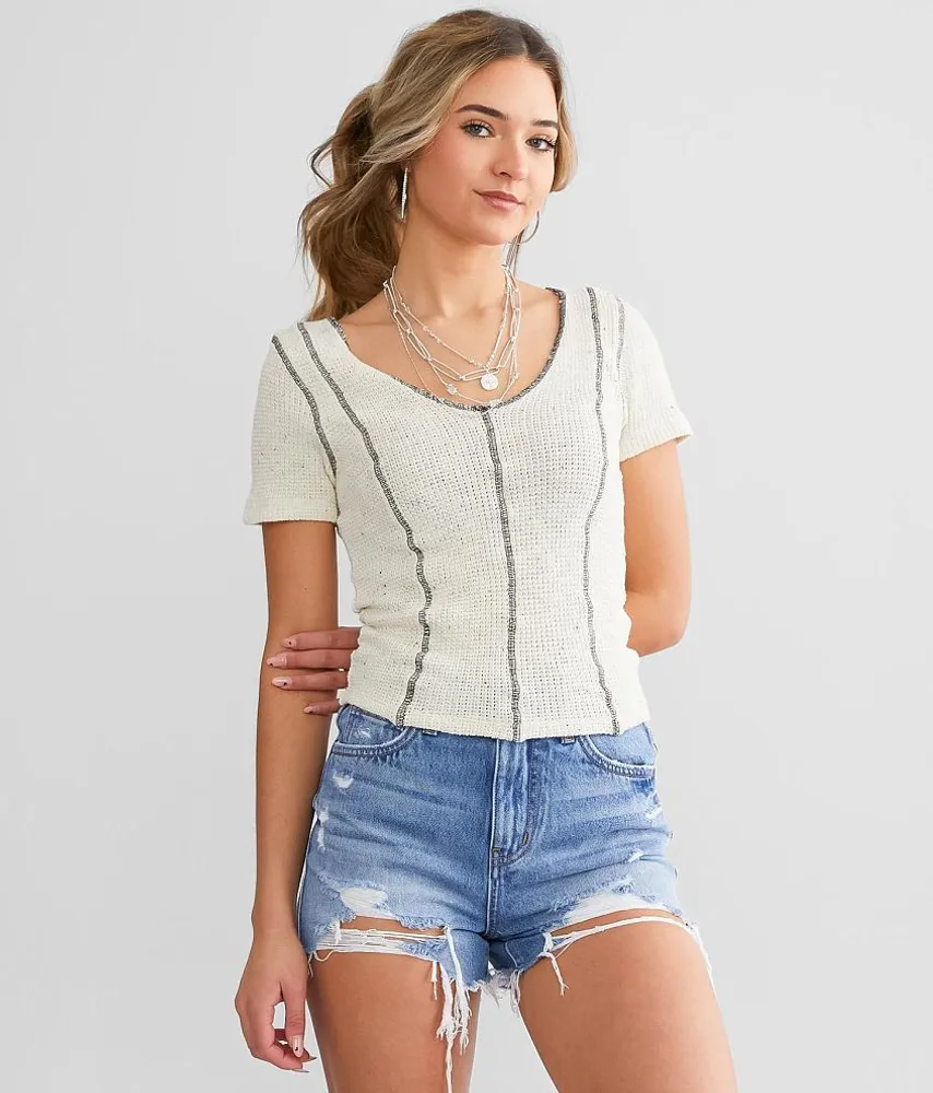 Open Weave Top