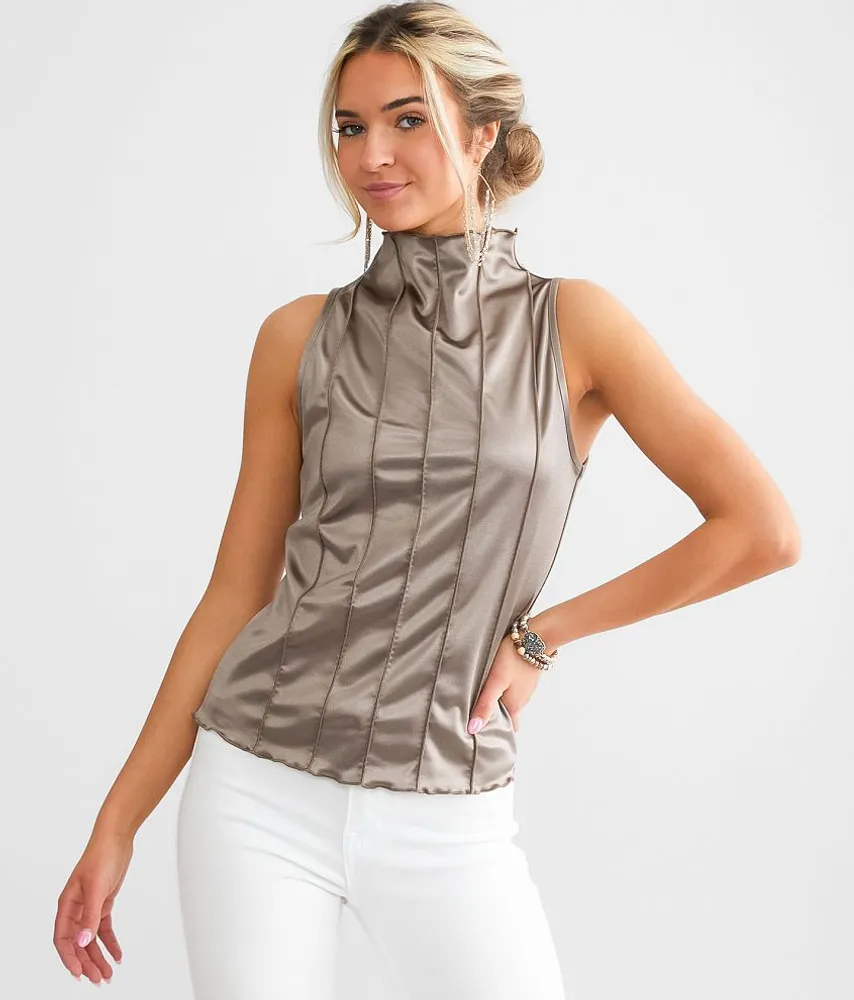 Exposed Seam Top