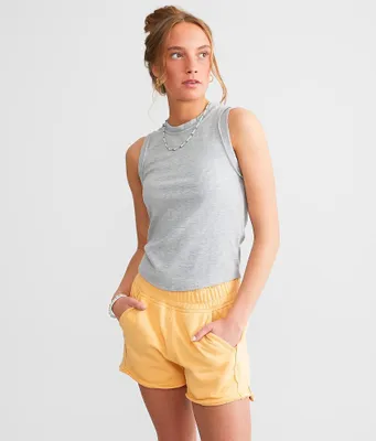 FITZ + EDDI Ribbed High Neck Tank
