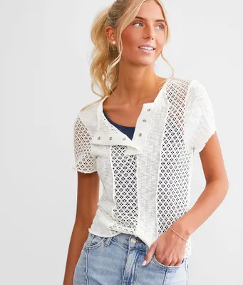 FITZ + EDDI Pointelle Henley