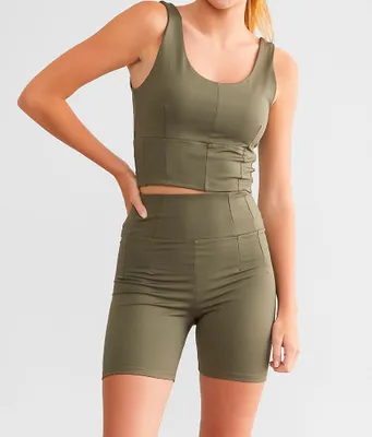 FITZ + EDDI High Rise Biker Short