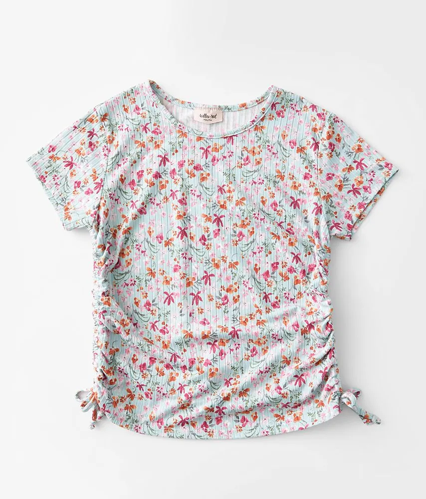 Girls - Faux Cinch Tie Top