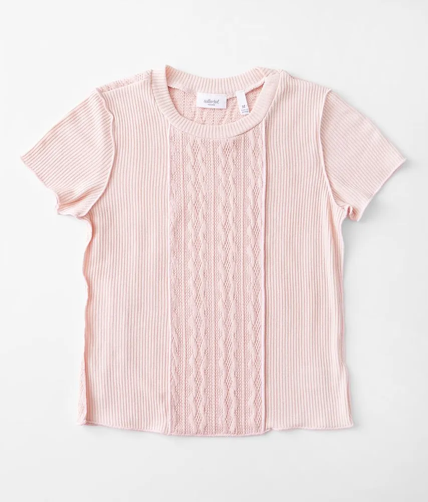 Girls - Cable Knit Top