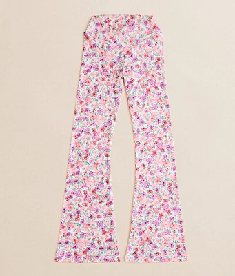 Girls - Modish Rebel Floral Flare Pant