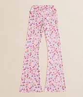Girls - Modish Rebel Floral Flare Pant