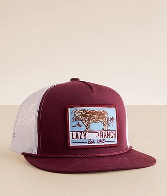 Lazy J Ranch Wear Bull Trucker Hat