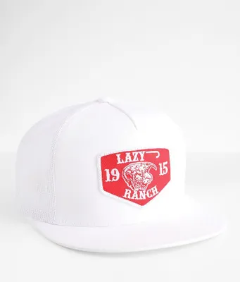 Lazy J Ranch Wear Red Ranch Trucker Hat
