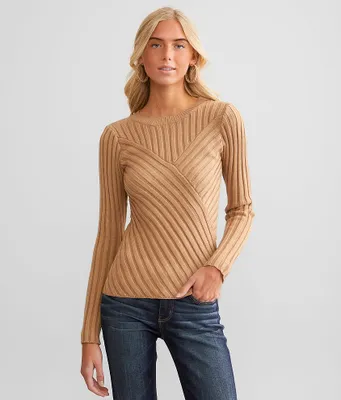 red by BKE Ribbed Knit Sweater