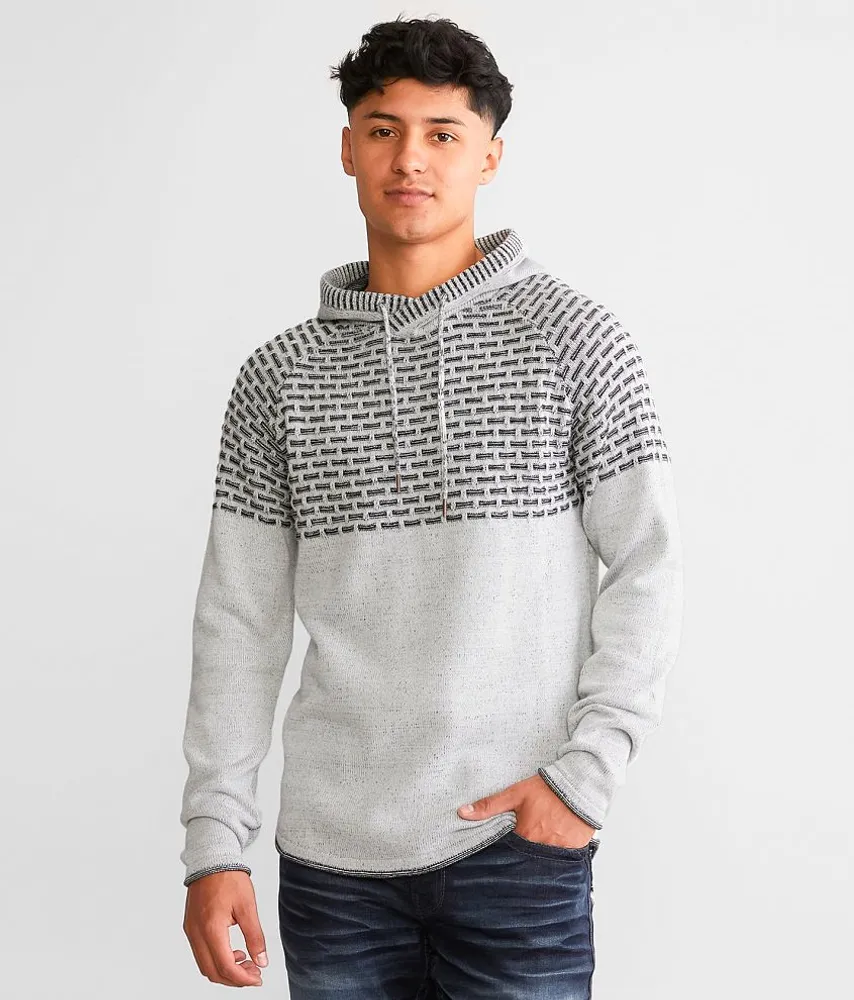 Crossover Hooded Sweater