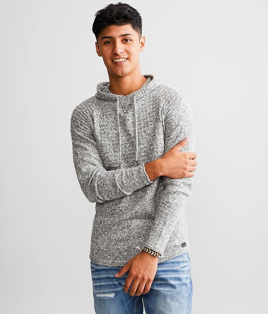 Crossover Hooded Sweater