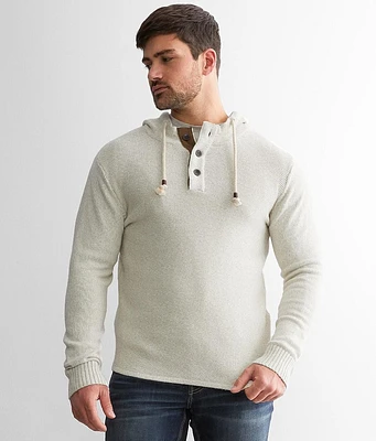 Outpost Makers Hooded Henley Sweater
