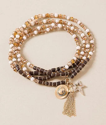 Lainey Wilson Convertible Beaded Necklace Bracelet