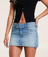 Levi's Superlow Denim Mini Skirt