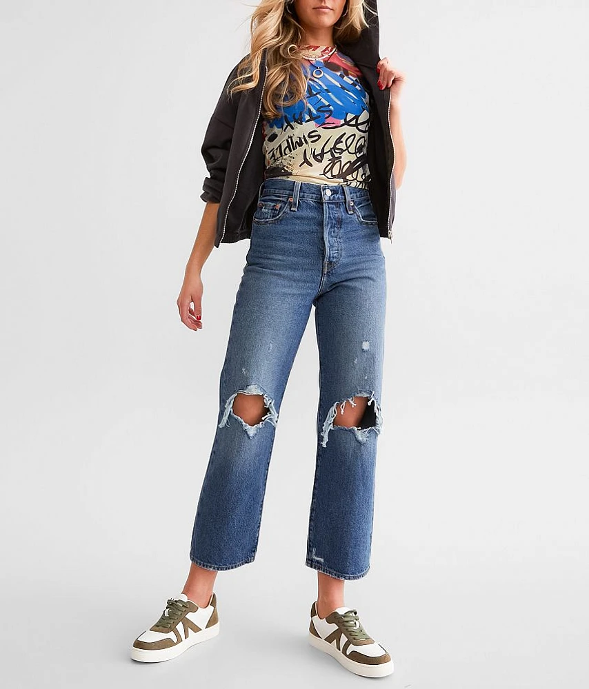 Ribcage Ankle Straight Jean