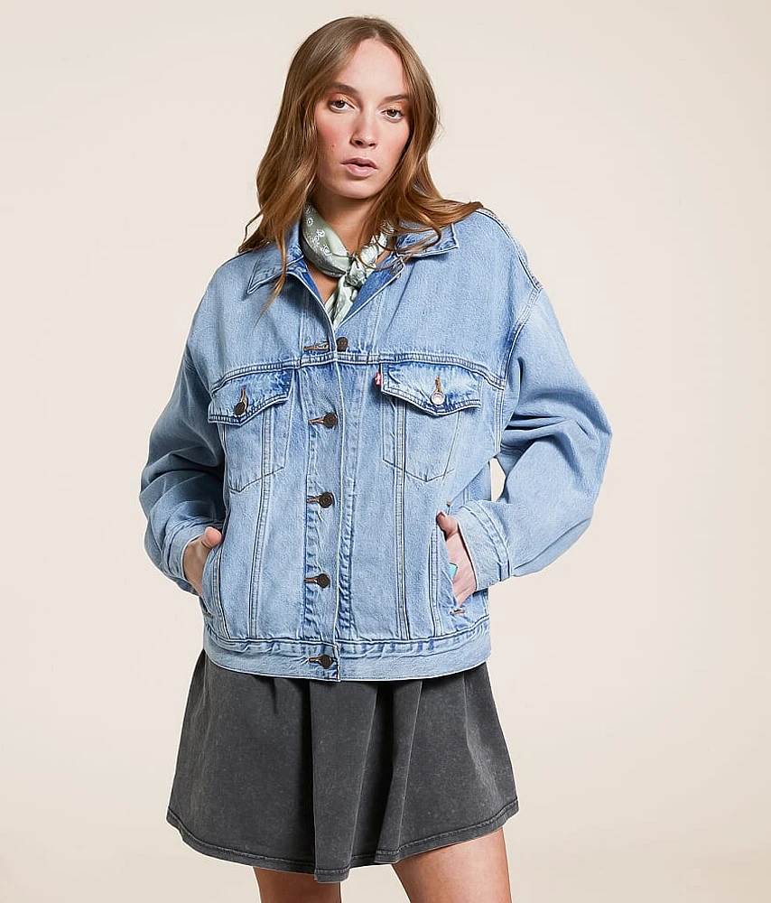 Premium 90s Denim Trucker Jacket