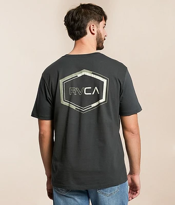 RVCA Pin Hex Reverse T-Shirt