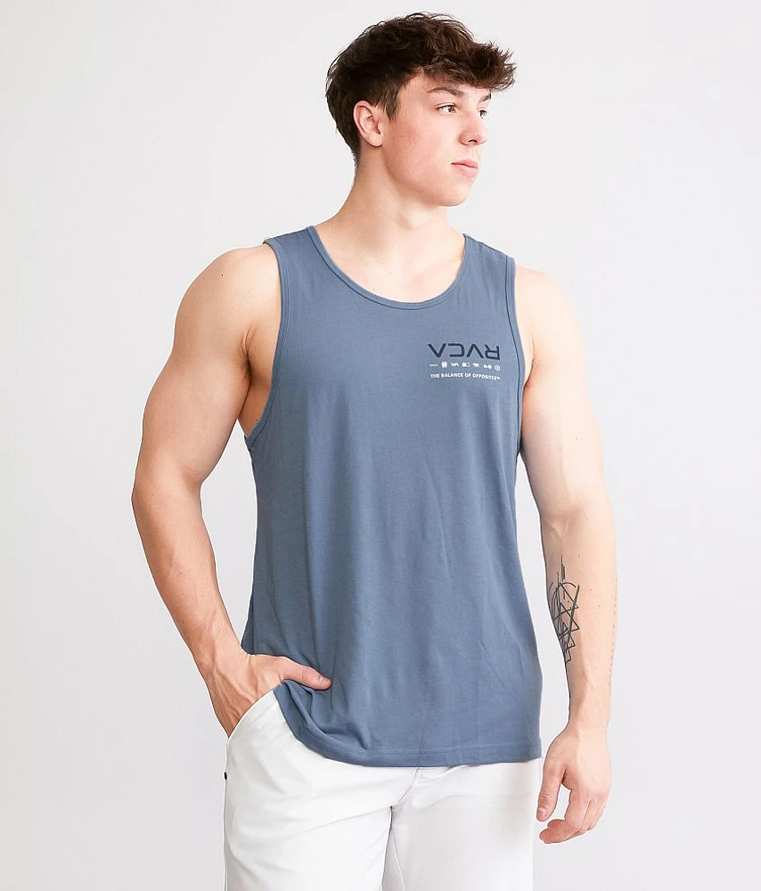 Splitter Stacks Sport Tank Top