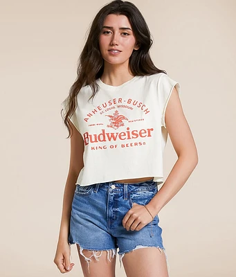 Life Clothing Budweiser Cropped T-Shirt
