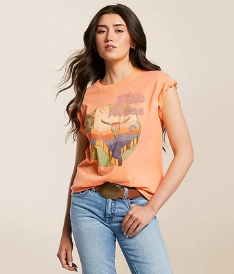 Life Clothing Willie Nelson Texas Oversized Band T-Shirt