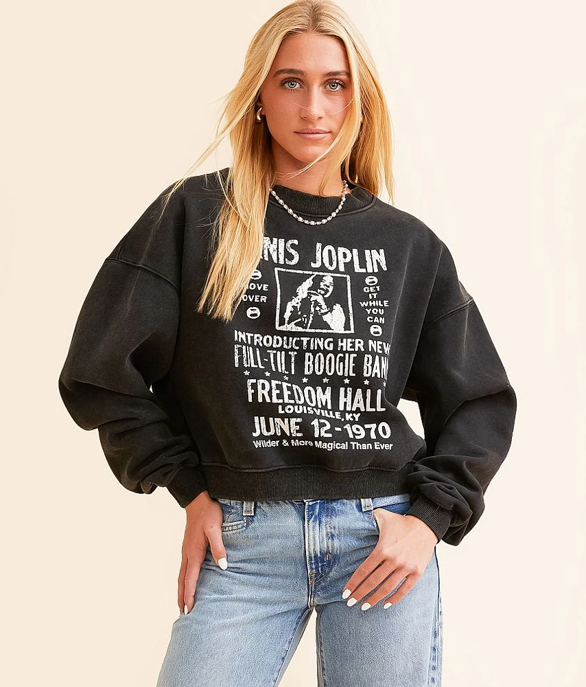 Janis Joplin Washed Band Pullover